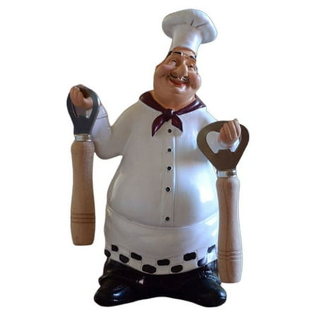 RENACLIPY Chef Figurines Decor Assorted Color 1Pack