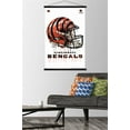 thumbnail image 2 of NFL Cincinnati Bengals - Drip Helmet 20 24" x 40" Poster, by Trends International, 2 of 3
