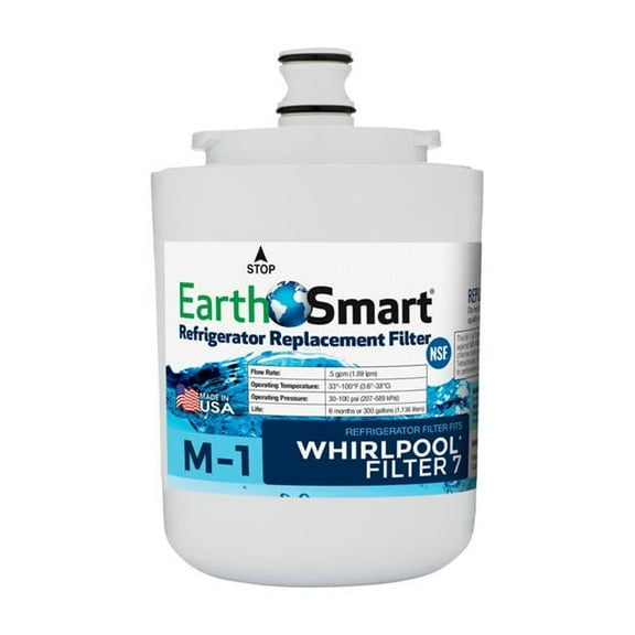 Earthsmart  M-1 Replacement Filter for Refrigerators, 300 gal