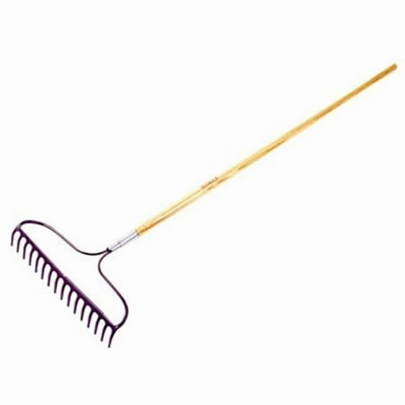 Seymour Midwest 42357 S550 Forged Bow Rake16 in. Wood Handle