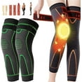 thumbnail image 2 of Tourmaline Acupressure Selfheating Knee Sleeve Detox Sculpting Knee Pads, 2 of 7