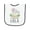 White and Navy, variant on Inktastic I Love My Lola Baby Terry Cloth Bib