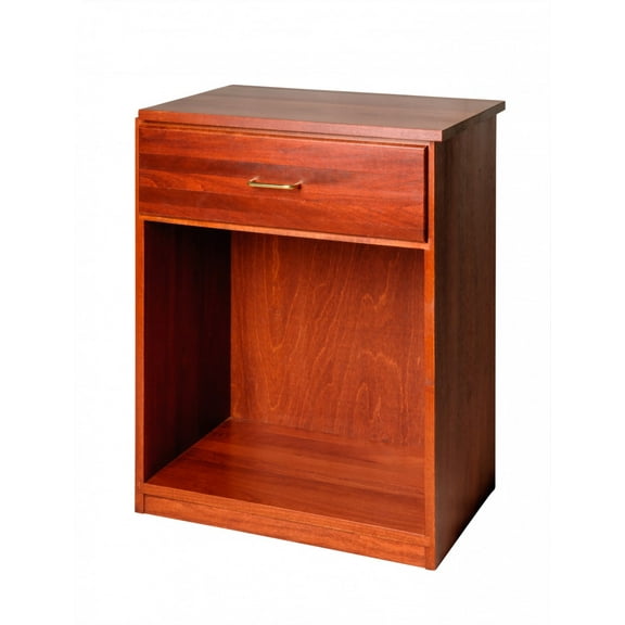 Office Desk Stand Printer Stand Wood Cherry Stain Poplar 30 in. Renovators Supply