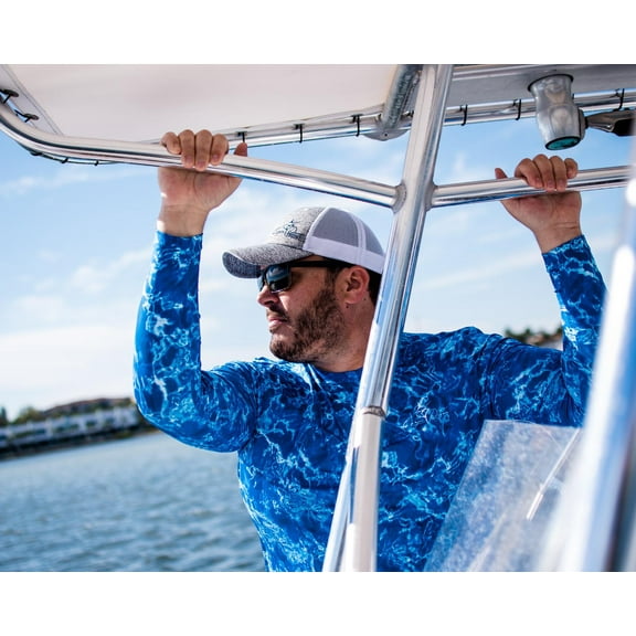 Hydrophobic Performance Electric Blue