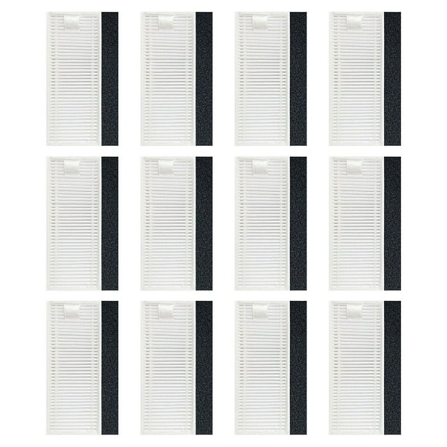 12 Filtres Compatibles pour Aspirateur Robot Tikom L9000