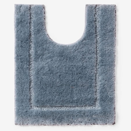 Brylanehome Bh Studio 20" X 24" Luxe Contour Bath Rug, French Blue