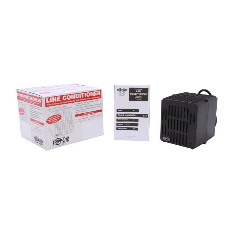 Tripp Lite LC1800 1,800-Watt 120-Volt Line Conditioner with 6 Outlets, 7-Foot Cord Tripp Lite LC1800 1,800-Watt 120-Volt Line Conditioner with 6 Outlets, 7-Foot Cord