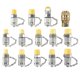 thumbnail image 1 of 14Pcs Point Testing Coupling Adapter Set for Hydraulic System Kit, 1 of 5