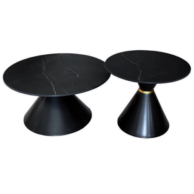 Mesa de Centro Fines Negro - Kessa Muebles