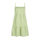 thumbnail image 5 of Vestido de Camisa Cuadrada para las Mujeres A-Línea Correas de Hombro Mini con Borde de Volantes, Vestido de Bolsillo Lateral Casual para Primavera Verano Otoño Diario Y Fiesta, 5 of 8