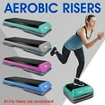 thumbnail image 3 of Yes4All Aerobic Risers for Step Platform - 16 x 16 x 2.2 in, Light Grey (A pair), 3 of 8