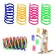 thumbnail image 2 of Gato interactivo para gatos de interior. Plástico resistente. Resorte de color. Gato activo. Salud y fitness. Juego. Resorte. 12 unidades., 2 of 8