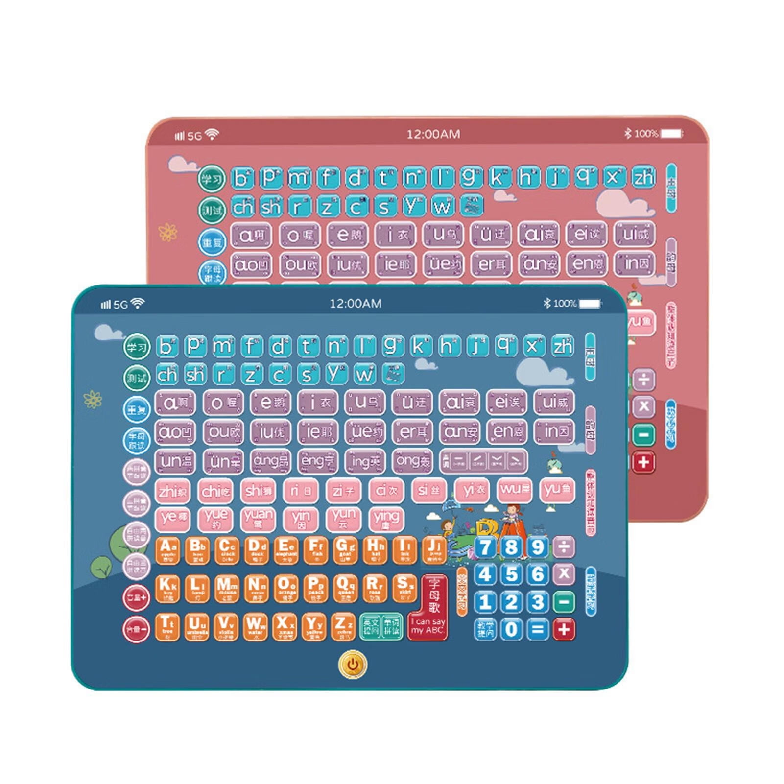 Alphabet Pronunciation Machine,Toddler Learning Tablet,Reading Machine