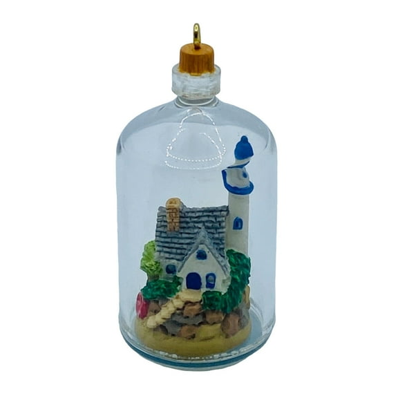 2001 Seaside Scenes (Miniature) Hallmark Keepsake Christmas Tree Ornament - QXM5275