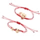 thumbnail image 1 of Pulsera Roja Vaca Encanto Pulsera Ajustable Nudo Rojo Cuerda Pulsera Amuleto Protección Vaca De La Suerte Año Nuevo Pulsera Trenzada Roja 2 Uds Minnieouse AP005568-00, 1 of 6