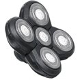 thumbnail image 1 of 5 Têtes de Rasoir, Têtes de Lame de Rechange pour Rasoir Électrique Outil de Rasage pour Chauve, 1 of 5