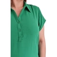 thumbnail image 4 of Vestido camisero Roman Fashion /Tallas Extras, 1971 (Verde) verde 42 Roman Fashion V-MIC-1971-VERDE, 4 of 6