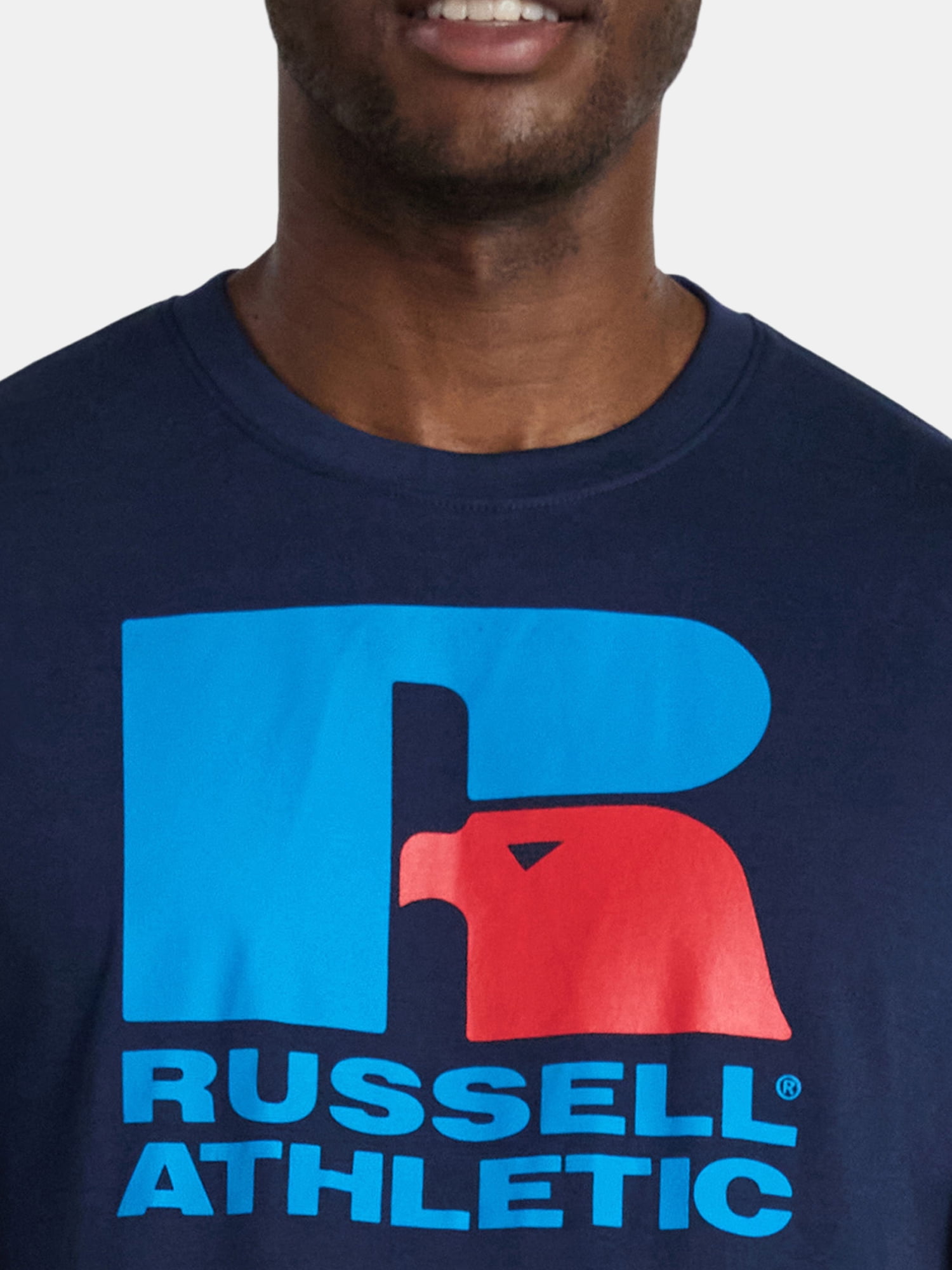 Russell Athletic Men's Logo Graphic Tee with Short Sleeves, Sizes S-2XL