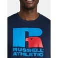thumbnail image 4 of Russell Athletic Men's Logo Graphic Tee with Short Sleeves, Sizes S-2XL, 4 of 5