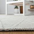 thumbnail image 6 of SAFAVIEH Marbella Aditi Diamond Runner Rug, Ivory, 2'3" x 8', 6 of 9