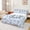Blue D, variant on Feelyou Honeycomb Letter Queen Sheets for Kids, Kawaii Football Print Queen Sheet Sets, 4 Pieces, 1 Flat Sheet, 1 Fitted Sheet and 2 Pillowcases