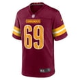 thumbnail image 2 of Men's Nike Tyler Ott  Burgundy Washington Commanders  Game Jersey, 2 of 4