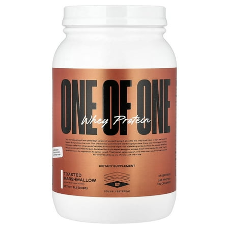 ONE OF ONE Whey Protein, Toasted Marshmallow, 2 lb (908 g)