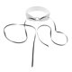 thumbnail image 4 of Collar de Gargantillas Gruesas con Cordones Estilo Punk Gótico con Cordones, Joyería de Cuello para Mujer Blanco Baoblaze Gargantilla con cordones para mujer, 4 of 8