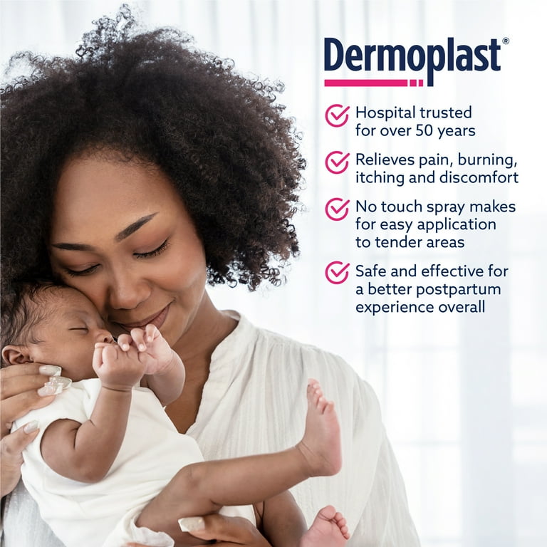 Dermoplast Postpartum Perianal Pain Relief Spray, Unscented, 2.75 oz