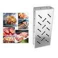thumbnail image 3 of Accesorios para barbacoa Macarena Caja ahumadora de acero inoxidable, 3 of 7