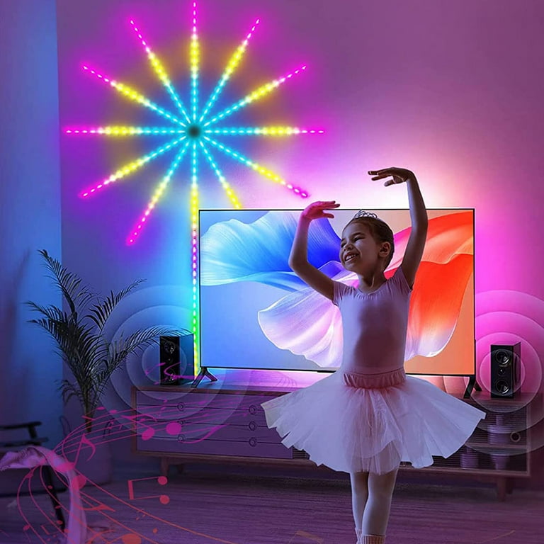 Rainbow led sale lights for room