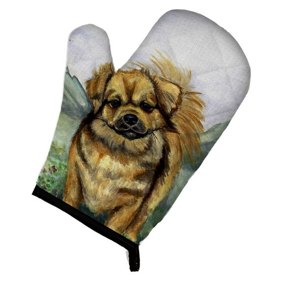 Tibetan Spaniel Oven Mitt