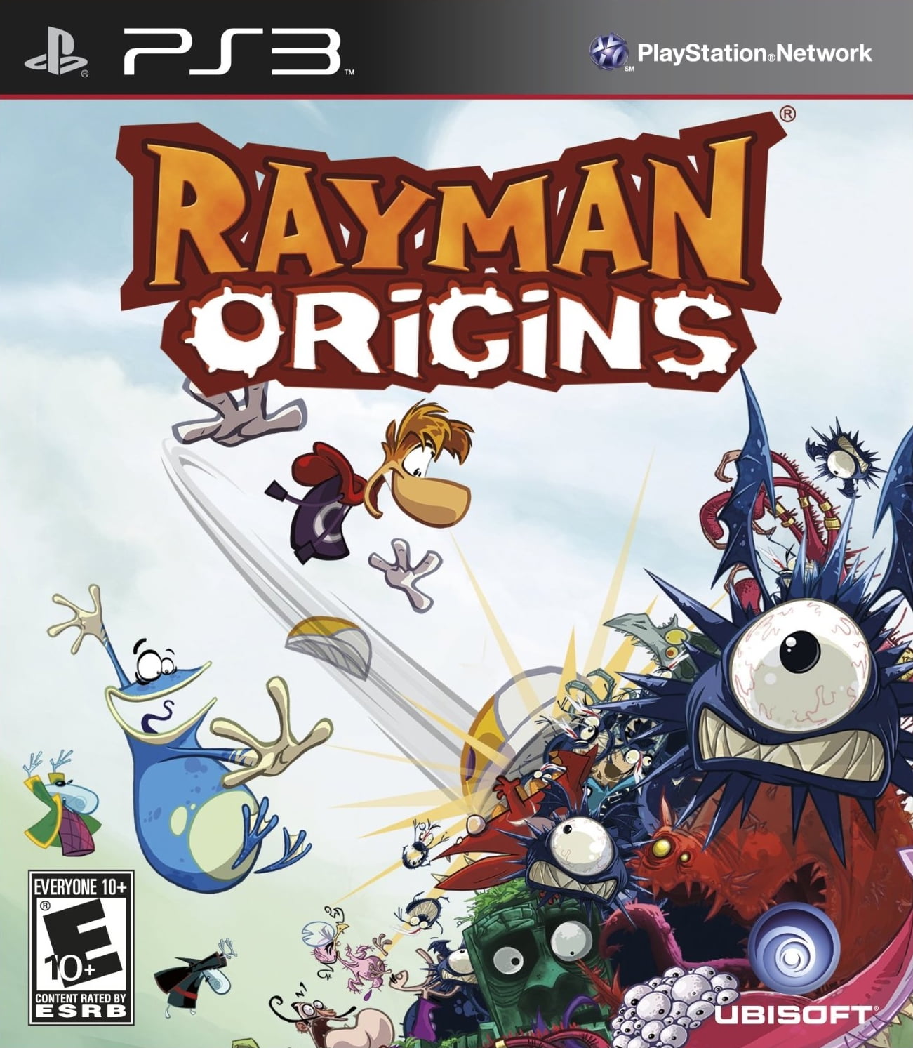 Mint very rare collector Sony Playstation 3 ps3 Rayman Origins NM 