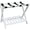 White, variant on Luggage Rack, Walnut, Solid Wood