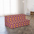 thumbnail image 2 of Tropical Foldable Mattress, Exotic Botanical Aloha Art, 78.7" x 47.2", Dark Lavender Marigold, by Ambesonne, 2 of 4