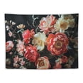 thumbnail image 5 of GOSMITH Brightly Colored Peonies Premium Tapestry Wall Hanging - Aesthetic And Artistic Bedroom Decor For Home Decoration,Decorative Tapestry Painting, 5 of 6