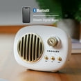 thumbnail image 3 of Crosley Piper Retro Portable Bluetooth Speaker with Microphone, Rechargeable, Modern, Vintage, 3 of 11