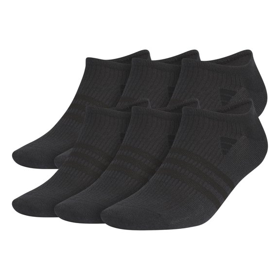 Calcetines Adidas Superlite No Show Arch Compression para hombre, paquete de 6