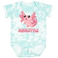 thumbnail image 3 of Inktastic Axolittle Cute Baby Axolotl Boys or Girls Baby Bodysuit, 3 of 5