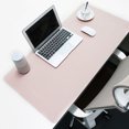 thumbnail image 2 of Zootealy Double-sided PU Leather Large Mouse Pad Laptop Keyboard Mat Portable Office Home Writing Pad, 2 of 7
