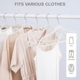thumbnail image 5 of Better Homes & Gardens Beige Ultra Slim Velvet Non-Slip Clothes Hangers 30 Pack, 5 of 9