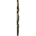 thumbnail image 4 of Ekena Millwork 17 3/4"OD x 3 1/8"ID x 1"P Peralta Ceiling Medallion (Fits Canopies up to 4 5/8"), Hand-Painted Green Gold, 4 of 6