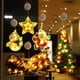 thumbnail image 4 of Santa Claus muñeco de nieve forma de alce ventosa para ventana suministros de vacaciones decoración Led decoración navideña luces navideñas, 4 of 4
