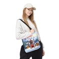 thumbnail image 2 of Hello Welcome Winter The Ski Bullmastiff Snowy Day All Over Print 3D Canvas Tote Bag Dog Lover Reusable Handbag - 13013, 2 of 5