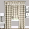 thumbnail image 4 of Buffalo Check Tie Up Shade - 42x63 - Taupe, 4 of 5