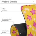 thumbnail image 4 of Yayeee Faucet Mat for Kitchen Sink 30" Diatomite Long Splash Guard Pad, Large Pink Stars, 4 of 7