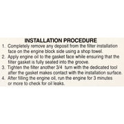 Toyota Original Equipment 90915-YZZD3 Genuine Oil Filter 4 Height 3 Width 3 Length