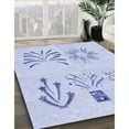 thumbnail image 2 of Ahgly Company Indoor Rectangle Patterned Lavender Blue Area Rugs, 7' x 10', 2 of 6