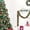 A A, variant on Xecvkr Christmas Ribbon Wool Strip Hangable Indoor Outdoor Tree Party Wall Context Decoration Red Green PVC 157.48in 1pc