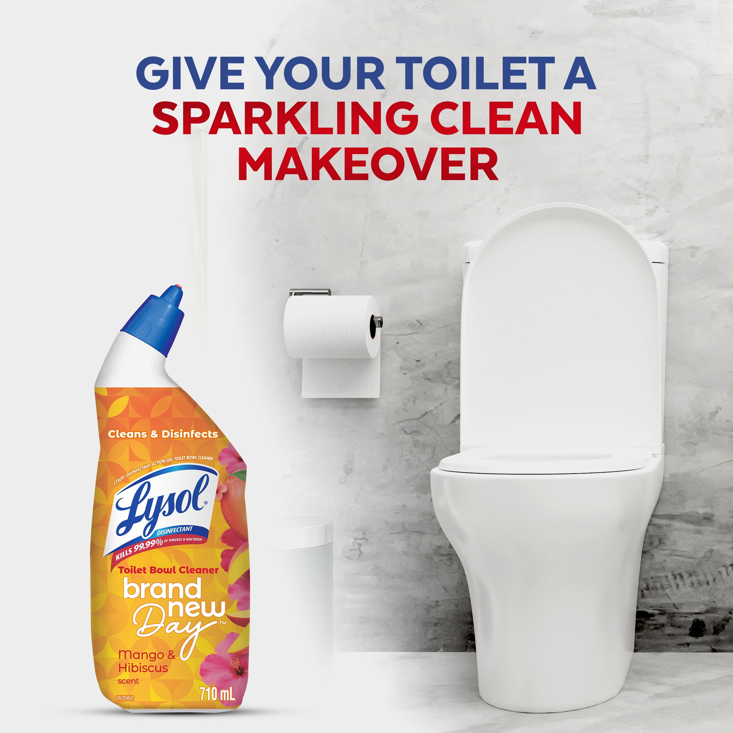 Lysol Lingettes désinfectantes, mangue hibiscus, lingette épaisse et forte, tue 99,99 % des virus et bactéries 75 ct